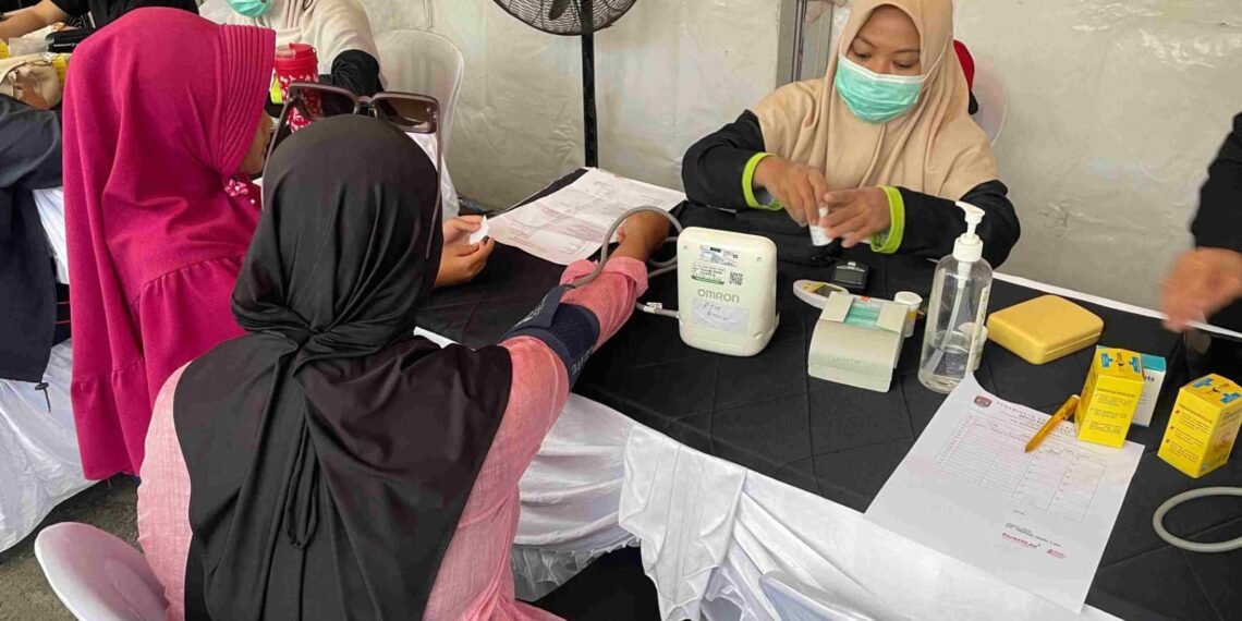 SEMARAK GenBI Gabungkan Layanan Kesehatan dan Edukasi di CFD Tarakan