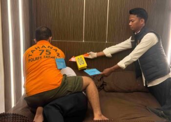 Rekonstruksi Pembunuhan Hotel Airport, Ariandi Cekik Korban Tiga Kali hingga Meninggal