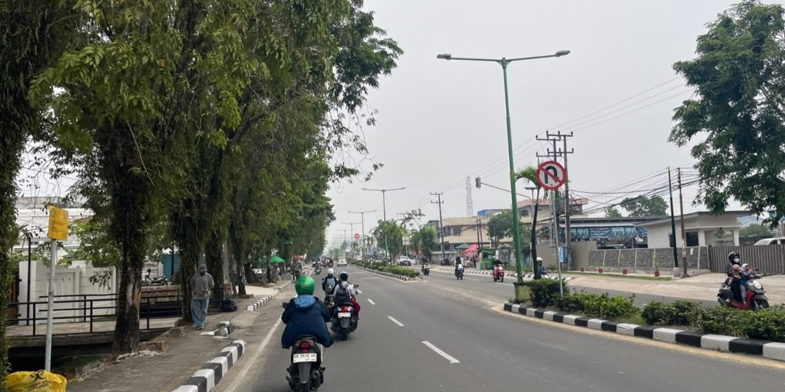 Sebaran Asap Kalteng Capai Kaltara, Jarak Pandang Tarakan Sempat 1,5 Kilometer