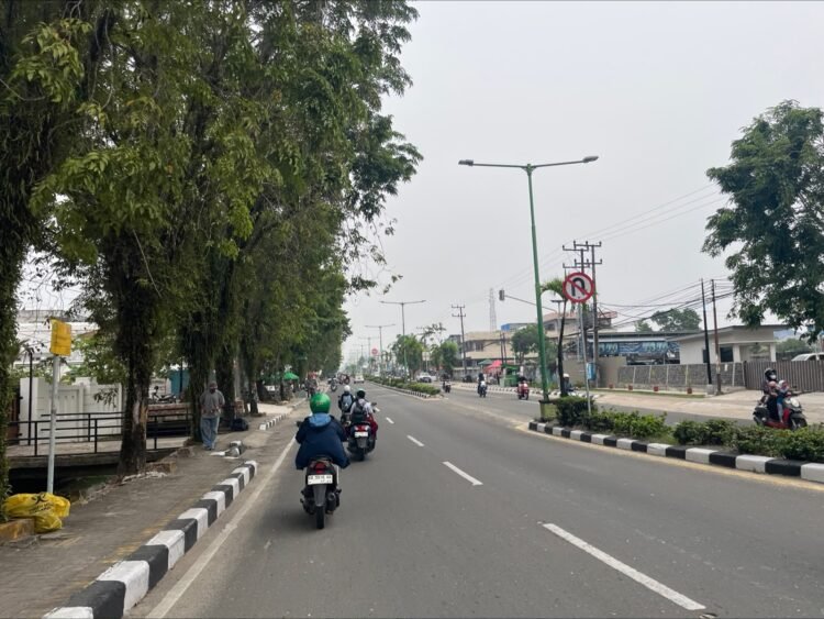 Sebaran Asap Kalteng Capai Kaltara, Jarak Pandang Tarakan Sempat 1,5 Kilometer