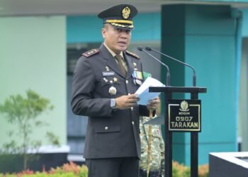 HUT ke-81 TNI, Dandim Tarakan Ajak Prajurit Pegang Teguh Nilai PRIMA