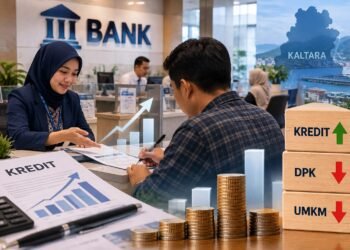 Kredit Kaltara Melonjak 54 Persen, DPK Justru Menyusut