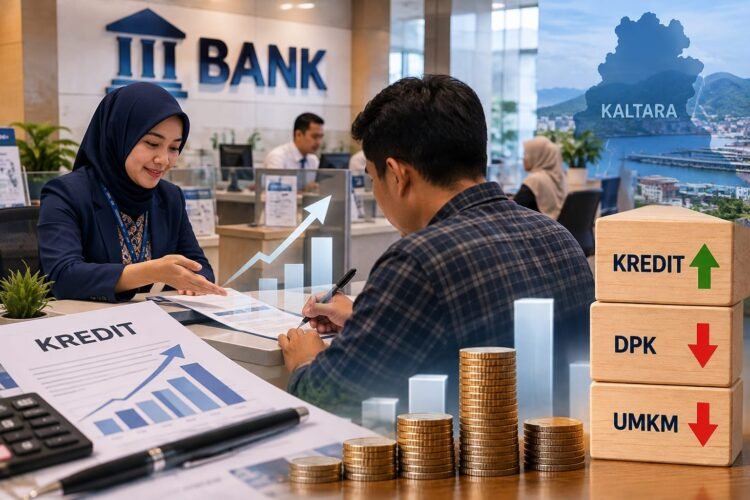 Kredit Kaltara Melonjak 54 Persen, DPK Justru Menyusut