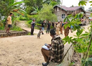 Pokir DPRD Nunukan Salurkan Semenisasi di Tiga Titik Jalan