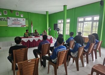 Polda Kaltara Gelar Kegiatan “Jum’at Curhat” Bersama Warga Desa Bumi Rahayu