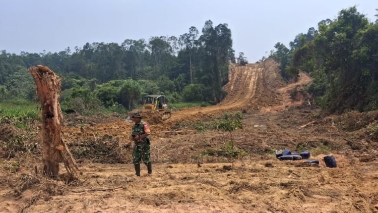 Jalan TMMD Tarakan Diharapkan Permudah Distribusi Hasil Laut dan Kebun