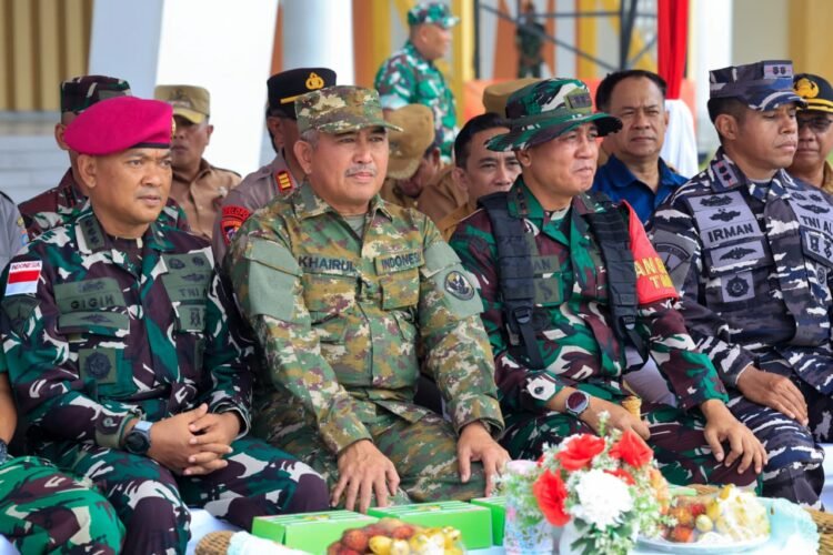 TMMD ke-130 Tarakan, Kodim 0907 Gelar Penyuluhan Bela Negara hingga Bahaya Narkoba