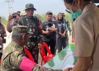 Dandim Tarakan: TMMD Tak Hanya Bangun Infrastruktur, tetapi Layani Kesehatan Warga