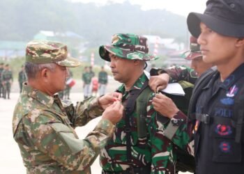 TMMD ke-130 Tarakan Agendakan Penghijauan dan Pembersihan Lingkungan