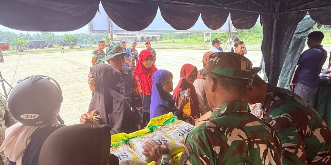 Bazar TMMD Tarakan, Warga Bisa Belanja Kebutuhan Pokok dengan Harga Terjangkau