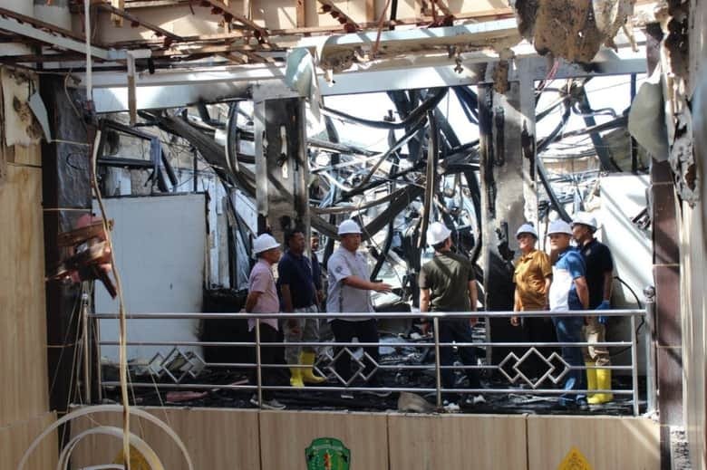 Nasib Kantor Bupati Bulungan Pascakebakaran Masih Menunggu Kajian