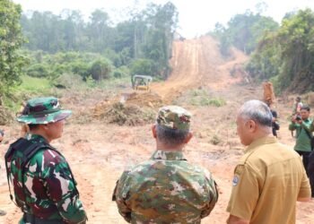Cuaca Berubah Cepat, Dandim Antisipasi Pengerjaan TMMD di Tarakan
