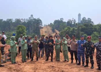 Saluran Drainase Bagian Penataan Infrastruktur TMMD Tarakan