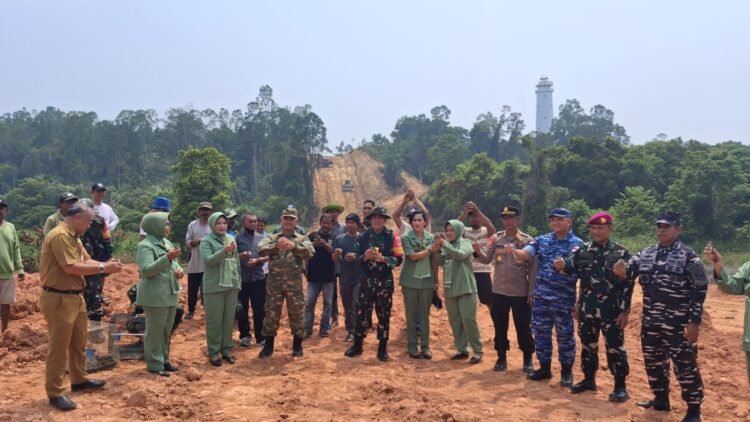 Saluran Drainase Bagian Penataan Infrastruktur TMMD Tarakan