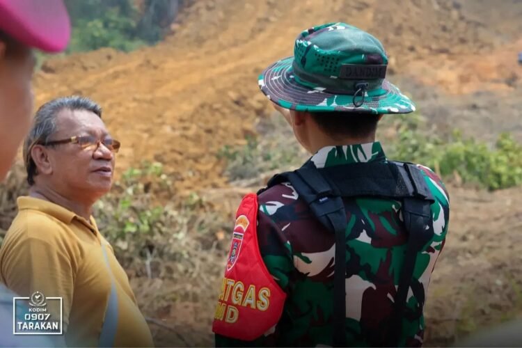 Jalur Pantai Terkendala Air Pasang, TMMD Garap Jalan di Tanjung Batu