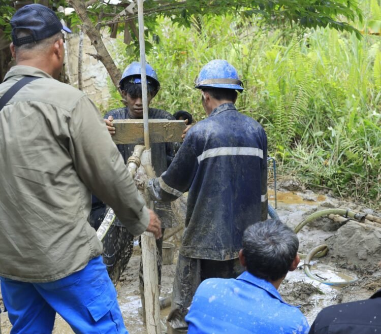 Belum Terjangkau PDAM, Warga Kampung Satu Skip Masuk Program Sumur Bor TMMD 