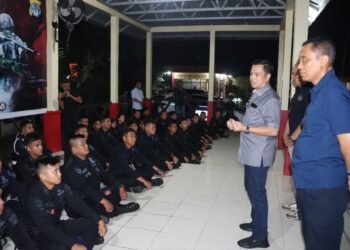 Kapolda Kaltara Cek Kesiapsiagaan Personel Satbrimob, Bangga dengan Kekompakan dan Kemandirian Anggota