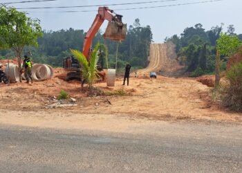 Usai Evaluasi Wasev, Satgas TMMD Tarakan Benahi Tanjakan dan Drainase Jalan