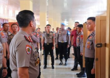 Kapolda Kaltara Sidak Barak Dalmas Ditsamapta, Tekankan Kebersihan dan Kedisiplinan Personel