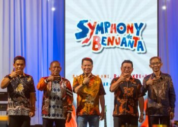 Wagub Buka Symphony de Benuanta, Rayakan HUT TVRI dan Kaltara 