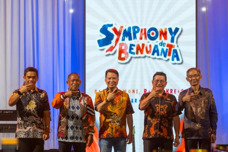 Wagub Buka Symphony de Benuanta, Rayakan HUT TVRI dan Kaltara 