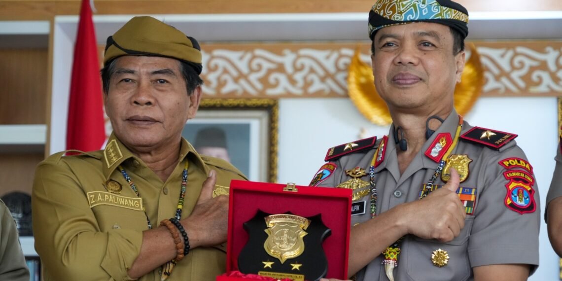 Gubernur Sambut Kapolda Baru, Sinergi Keamanan Kaltara Diperkuat 