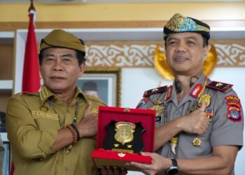 Gubernur Sambut Kapolda Baru, Sinergi Keamanan Kaltara Diperkuat 