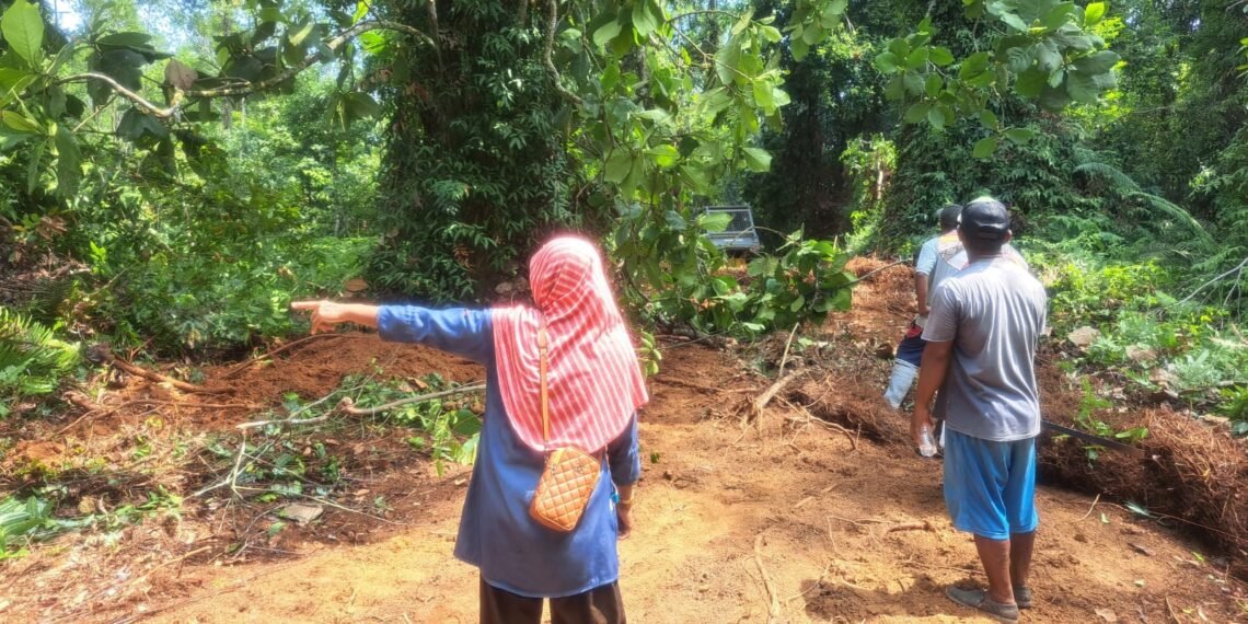 TMMD ke-130 Kodim Tarakan Buka Akses Jalan, Lahamid Berharap Aktivitas Warga Makin Mudah