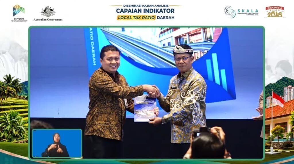 Bapenda Terima Apresiasi Bappenas, Perkuat Penggalian Potensi Pajak Daerah