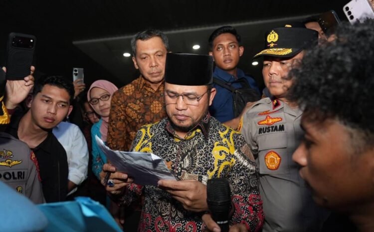 Massa Desak Evaluasi Gratispol hingga MBG, Rudy Mas’ud Siap Teruskan Aspirasi