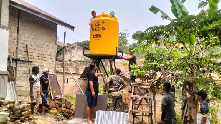 Sumur Bor Rampung 100 Persen, TMMD ke-130 Bantu Penuhi Kebutuhan Air Warga
