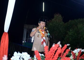 Pertama Kali Digelar di Kaltara, Kemah Pramuka Madrasah Diikuti 600 peserta