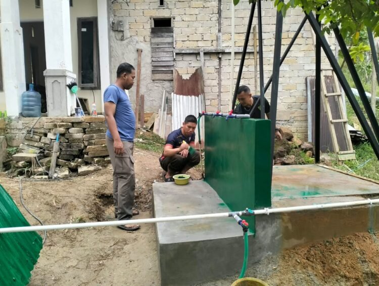Dandim Tarakan: Sumur Bor Kampung Satu Skip Rampung dan Siap Dimanfaatkan Warga