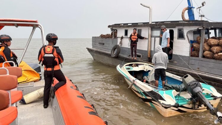 4,5 Jam Pencarian, Lima Penumpang Speedboat Mati Mesin di Bulungan Selamat