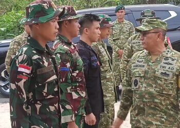 Wasev Mabes TNI AD Minta Penyuluhan Narkoba TMMD Jangkau Empat Kecamatan di Tarakan