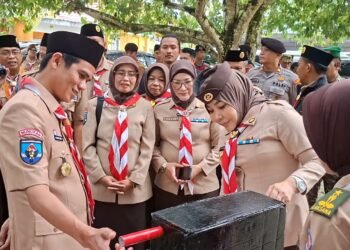 Rahmawati Dorong Karya Pramuka Nunukan Tembus Pasar UMKM