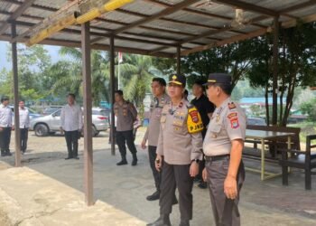 Kapolda Kaltara Periksa Asrama Polsek Sekatak Sebelum Bertolak ke Malinau