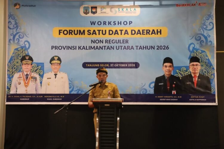 Pemprov Kaltara Optimalkan Satu Data Daerah untuk Pembangunan Tepat Sasaran