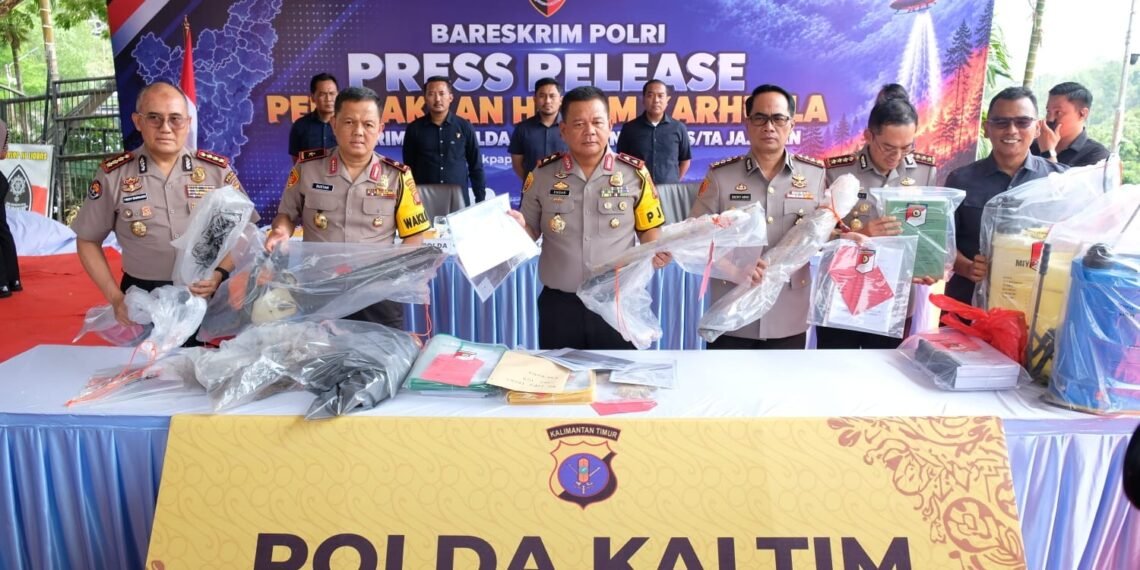 33 Tersangka Karhutla di Kaltim, Dua Korporasi Masuk Penyidikan