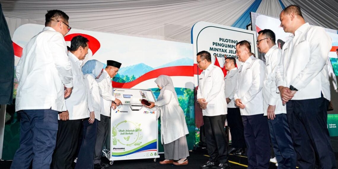 Pertamina Patra Niaga Uji Coba Pengumpulan Minyak Jelantah di KDKMP