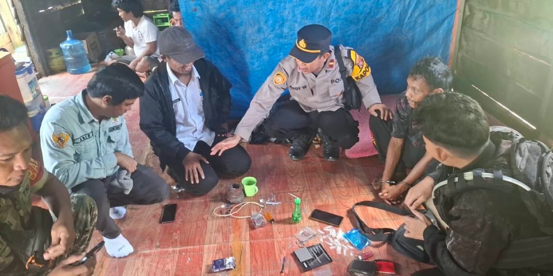 27 Paket Sabu Ditemukan di Tambak Sungai Liu Tiga, Pria Asal Tarakan Diamankan