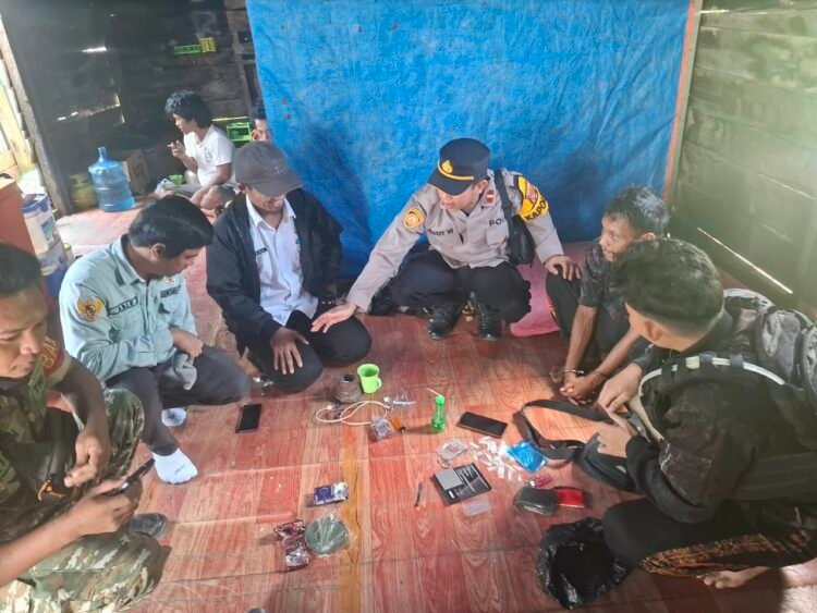 27 Paket Sabu Ditemukan di Tambak Sungai Liu Tiga, Pria Asal Tarakan Diamankan